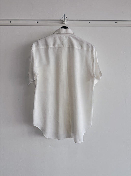 Issey Miyaki IM White Linen Shirt