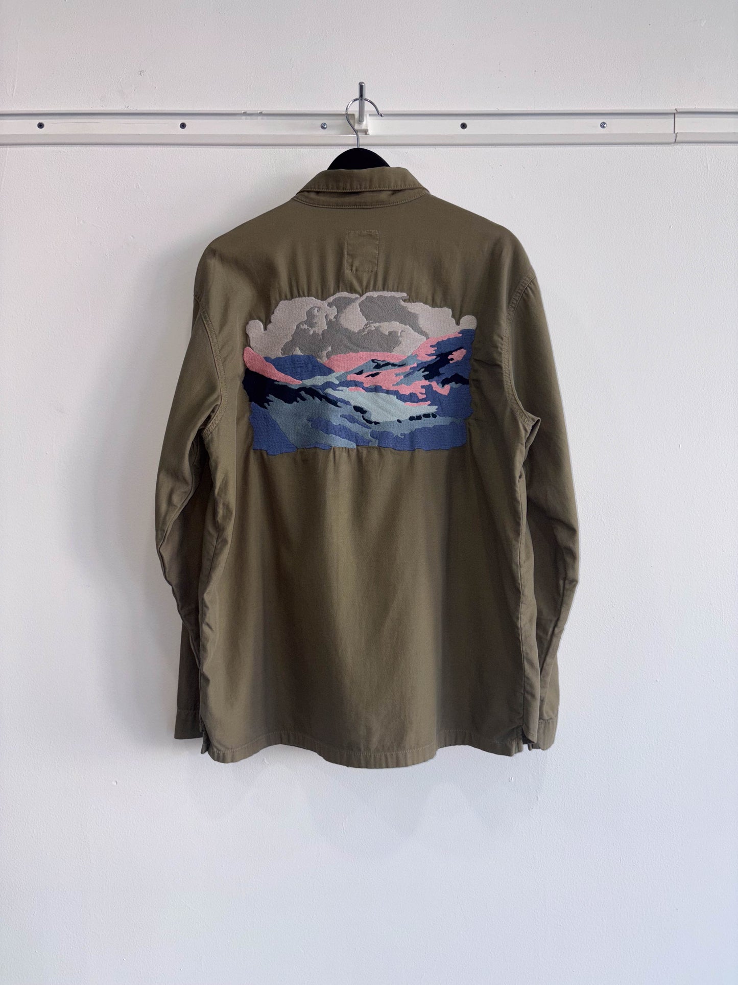 Garb Vintage Embroidered Military Jacket