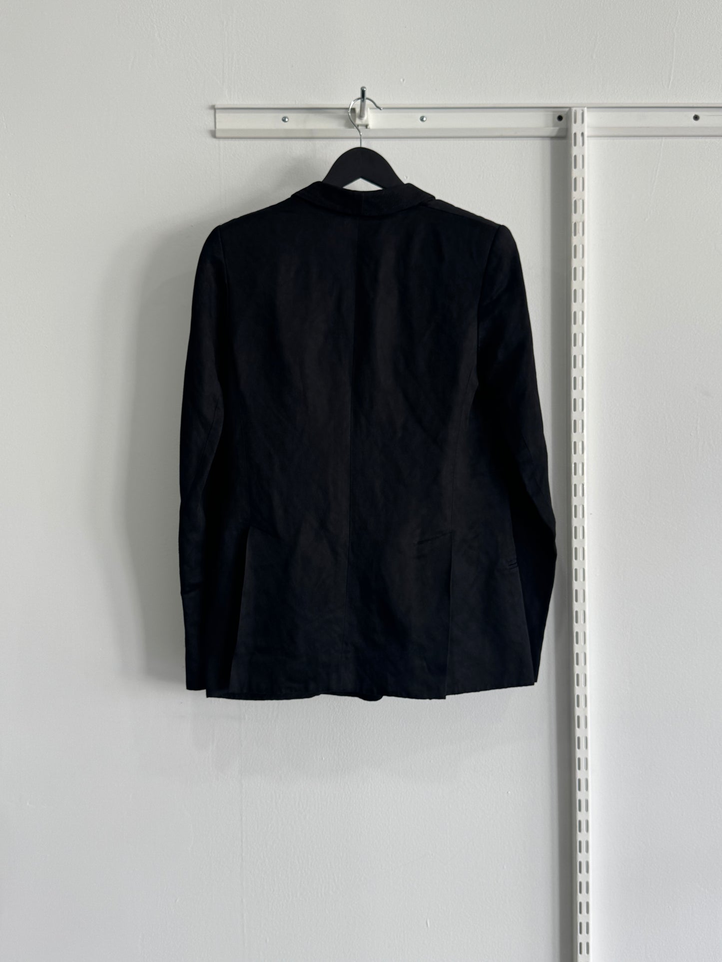 Damir Doma Black Linen Blend Blazer