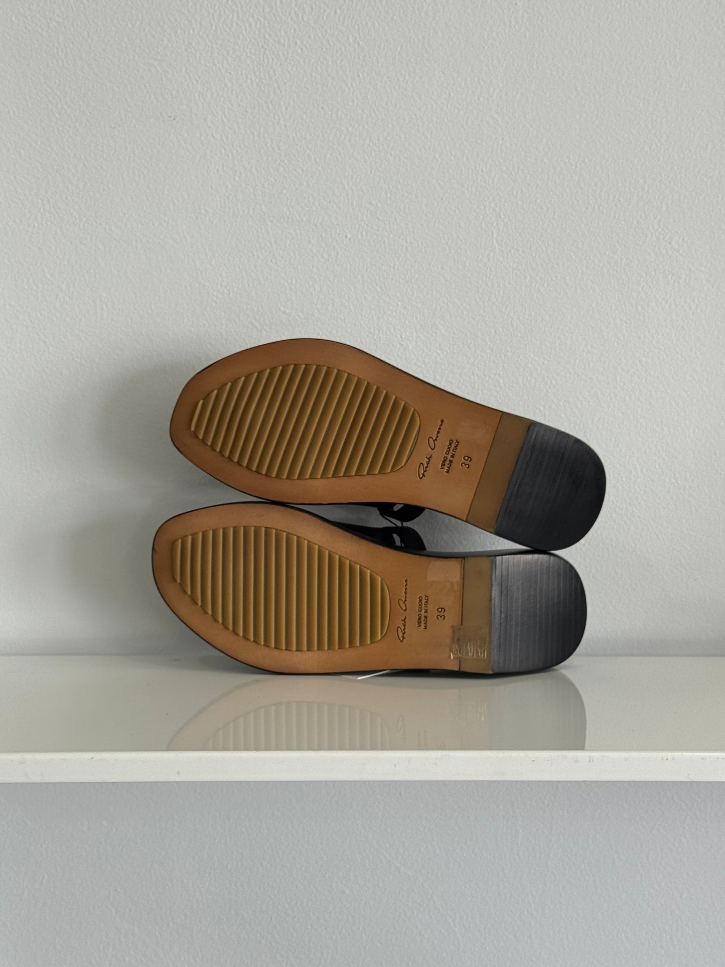 Rick Owens Octavio Wedge Sandal IT 39, US 9