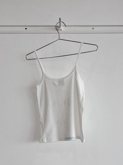 2000's CHROME HEARTS Cross Rhinestone Tank