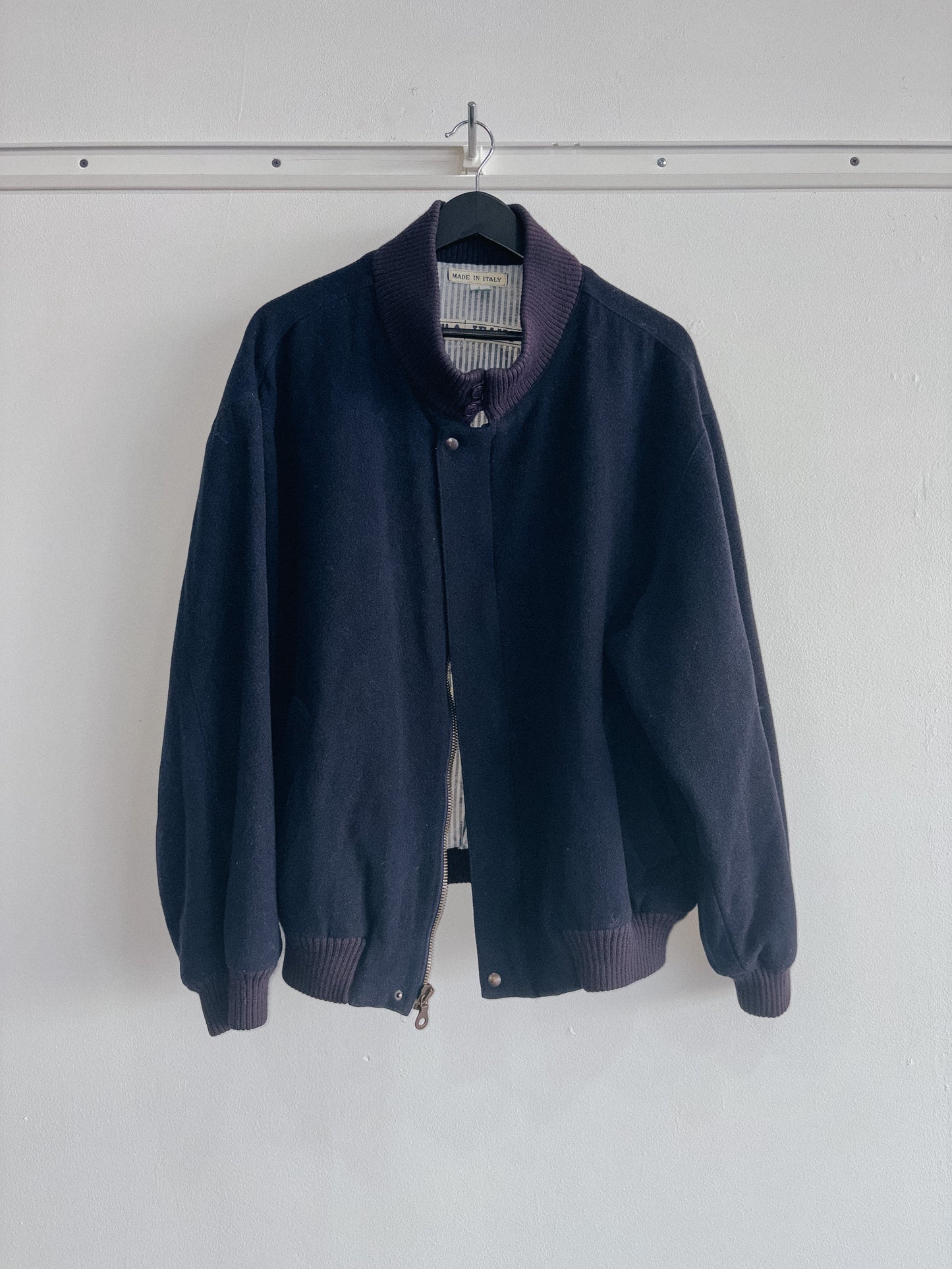 Fila '90s Wool Bomber Jacket