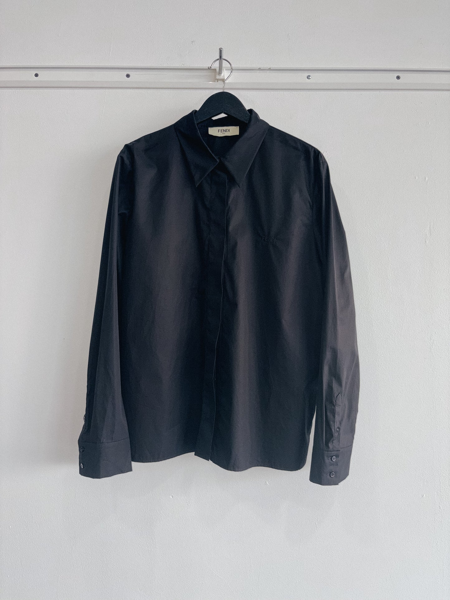 FENDI Black Button Up NEW