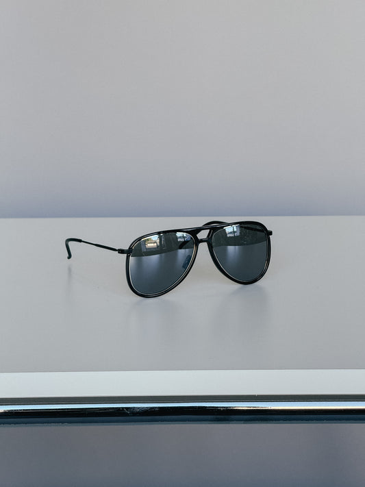YSL Mirrored Aviator