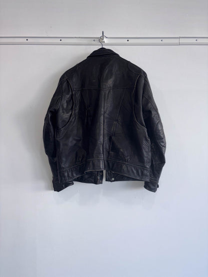 Vintage Leather Racer Jacket