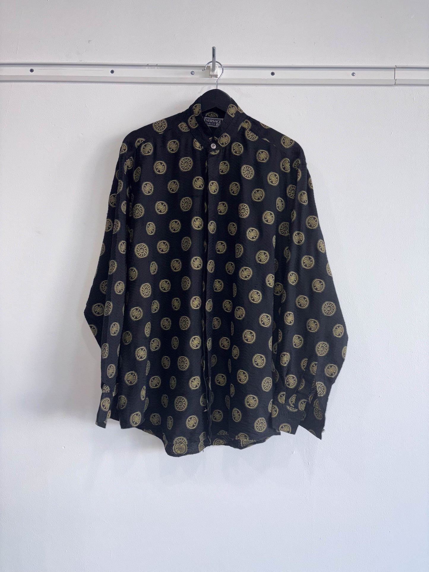 Versace V2 Vintage Medallion Button Down