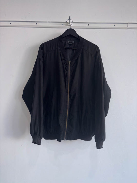 Vintage Silk Bomber Jacket