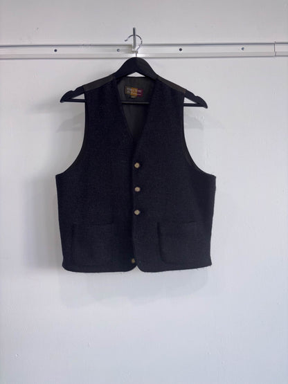 Structure Vintage Wool Cashmere Waistcoat