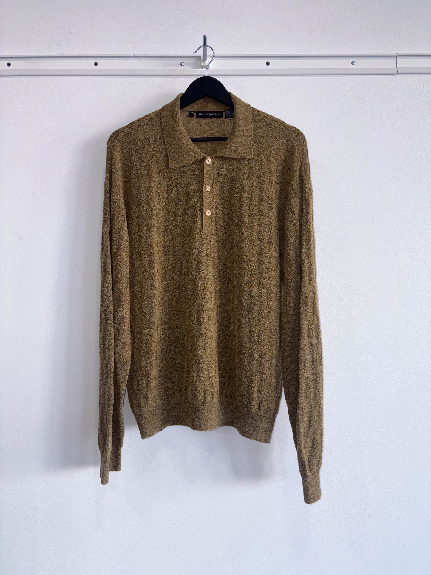 Jhane Barnes Vintage Textured Wool Sweater