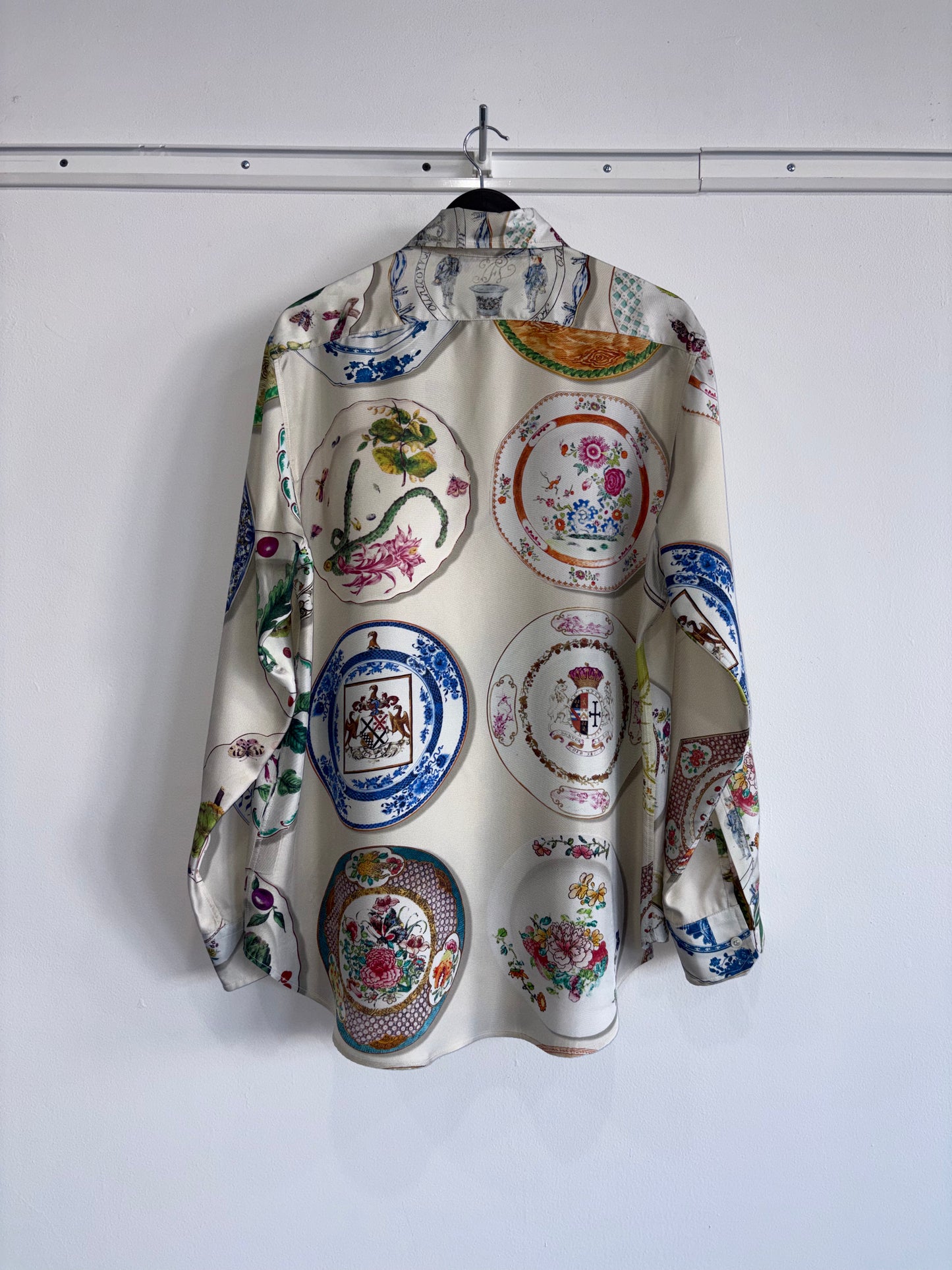 Libertine Chelsea Plates Silk Shirt