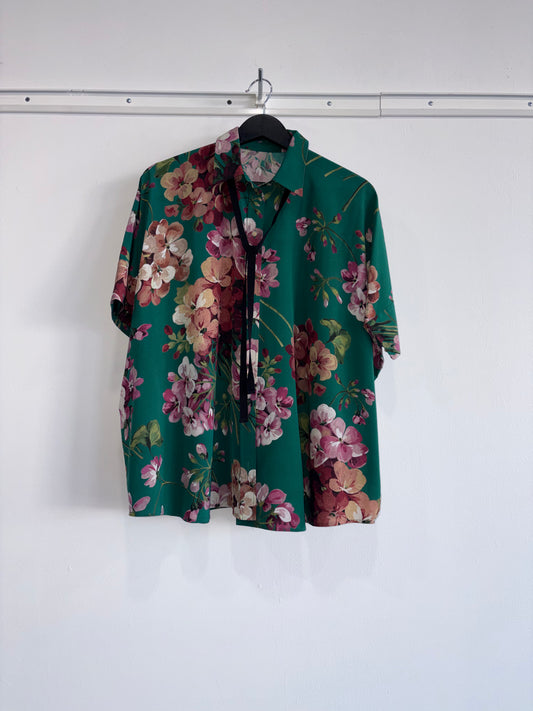 Gucci 2015 Floral Silk Top