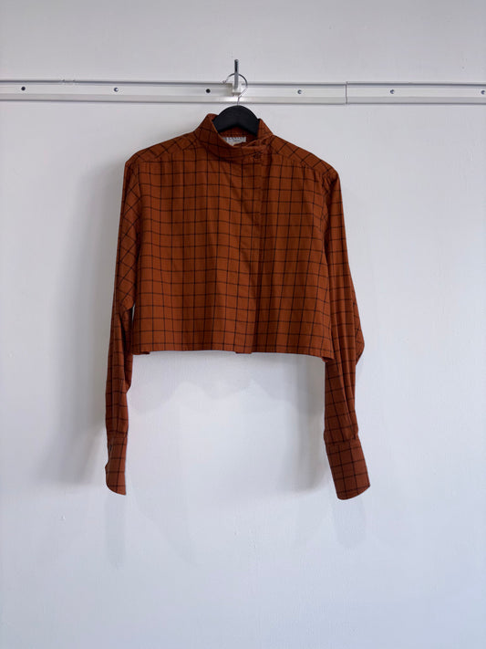 Lanvin Cropped Shirt Circa 1978