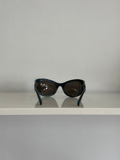 Marc Jacobs Grey Mirrored Wraparound
