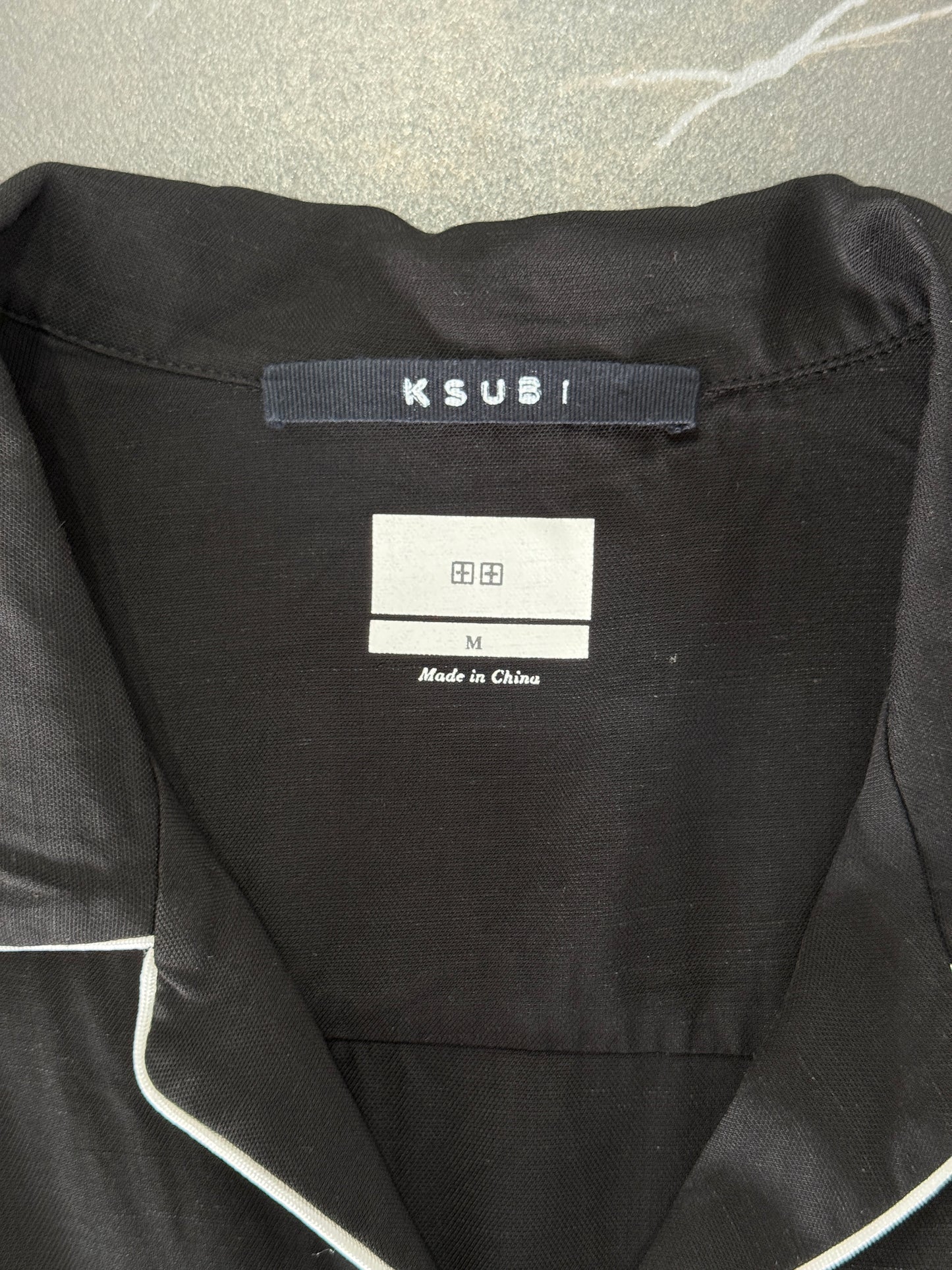 Ksubi Downtown Piped Camp Shirt