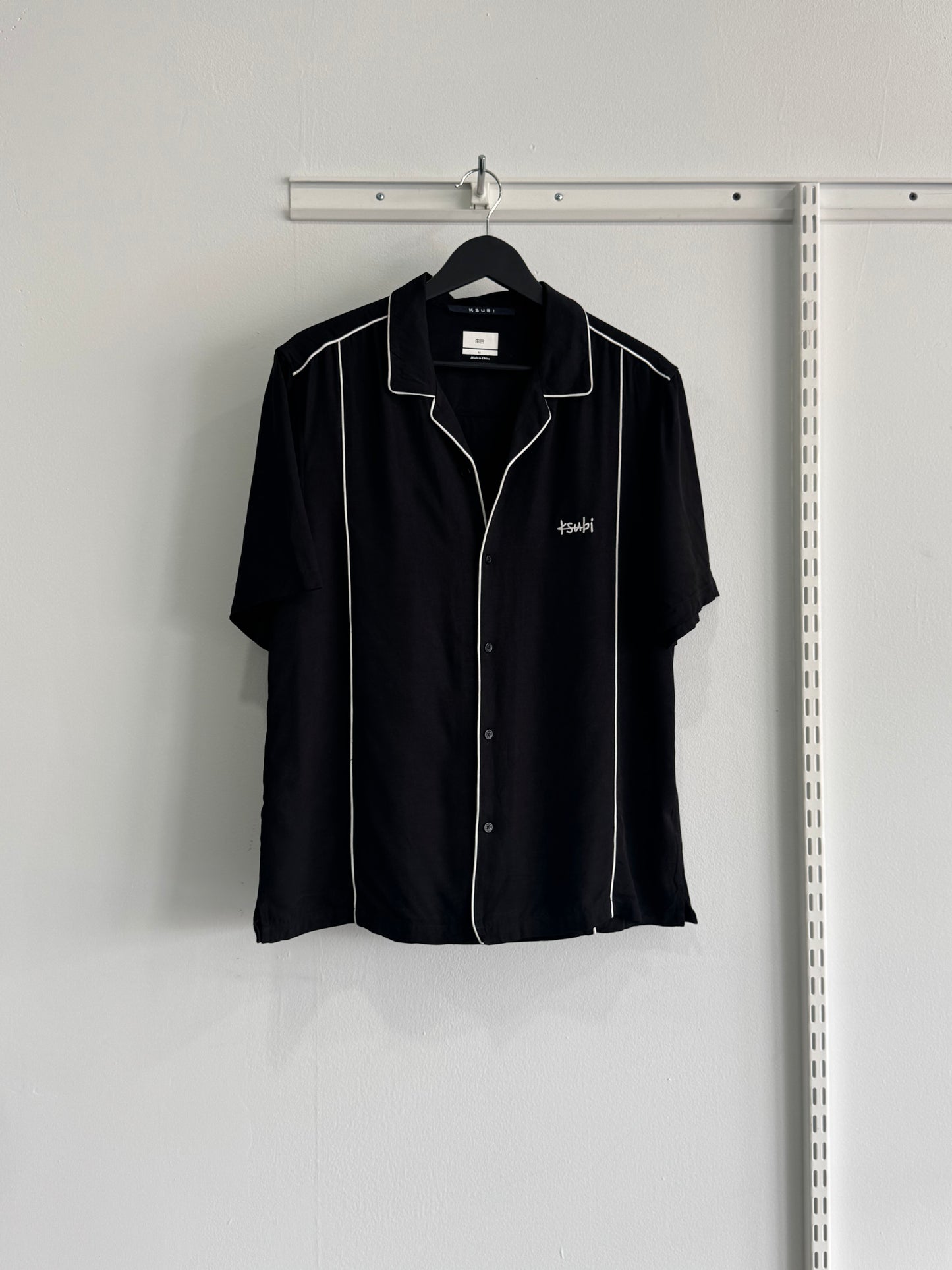 Ksubi Downtown Piped Camp Shirt