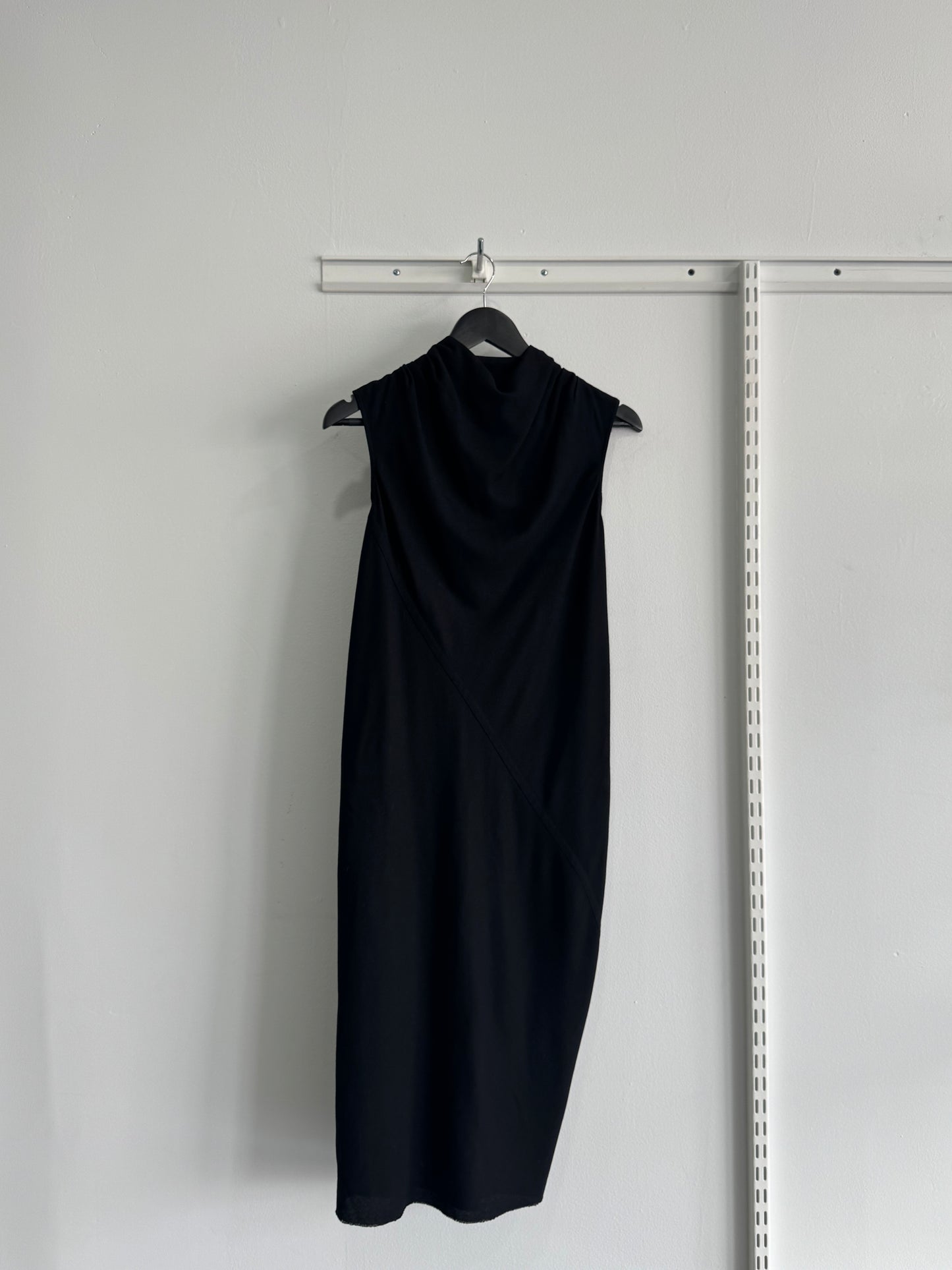 Rick Owens FW17 Black Bonnie Dress