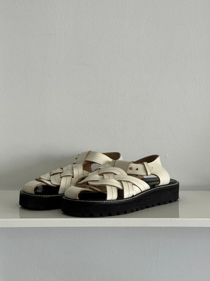 Kayo Nakamura Y's Yohji Yamamoto Sandals Size JP 4, US 7.5