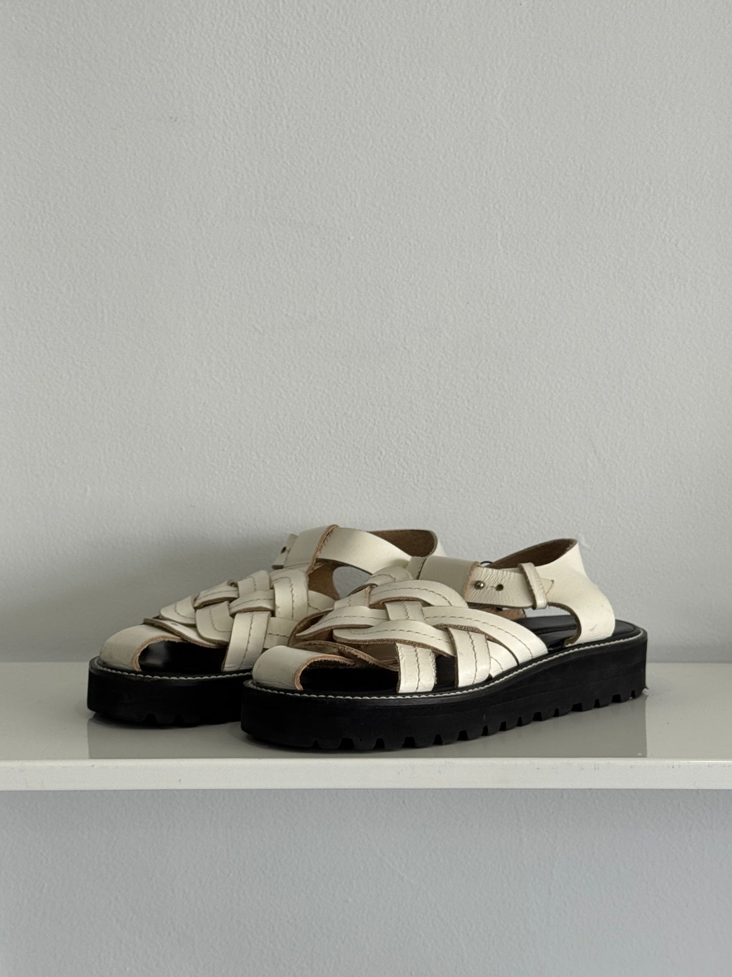 Kayo Nakamura Y's Yohji Yamamoto Sandals Size JP 4, US 7.5