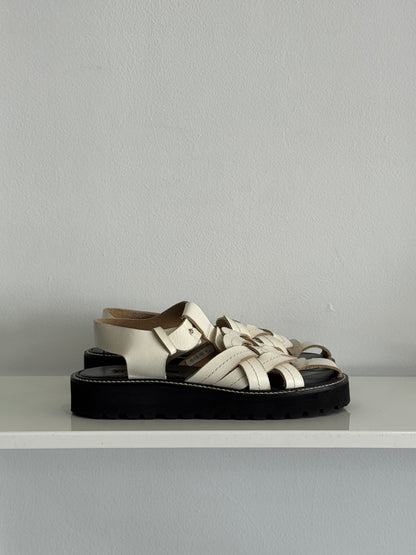 Kayo Nakamura Y's Yohji Yamamoto Sandals Size JP 4, US 7.5