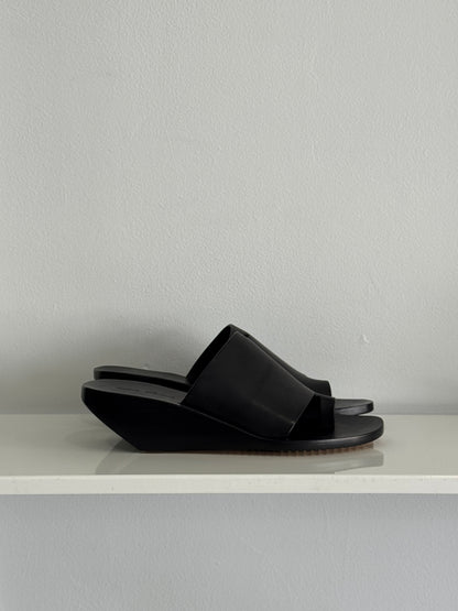 Rick Owens Octavio Wedge Sandal IT 39, US 9