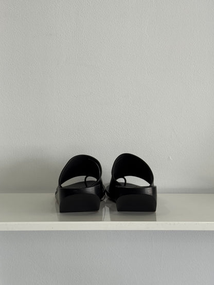 Rick Owens Octavio Wedge Sandal IT 39, US 9