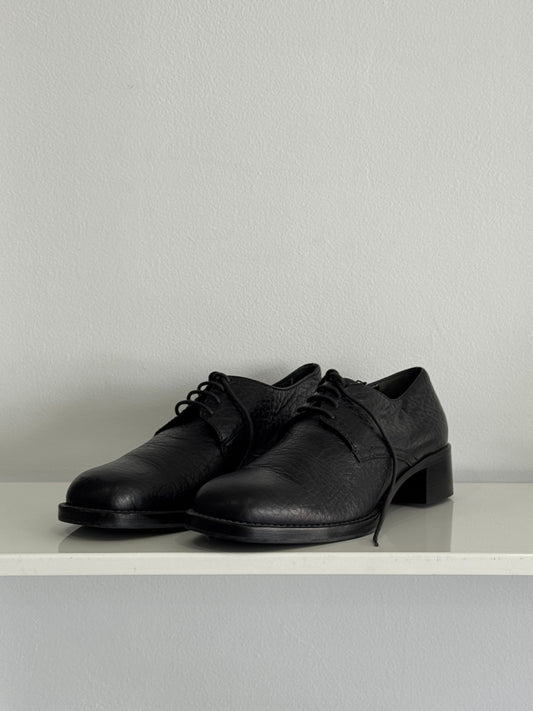 Prada Block Heel Derby IT 39.5, US 9.5
