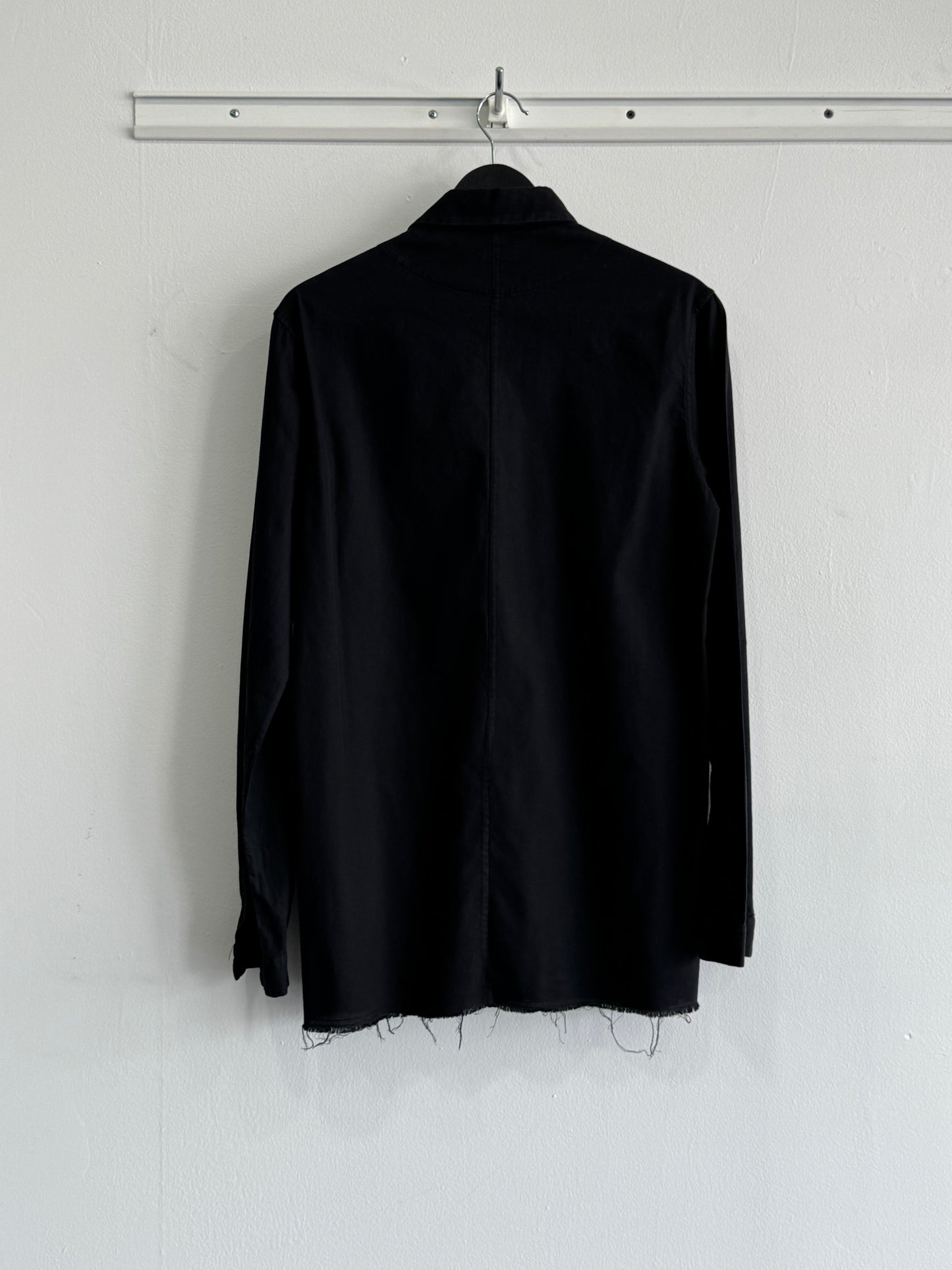 Alexandre Plokhov Longline Band Collar Shirrt