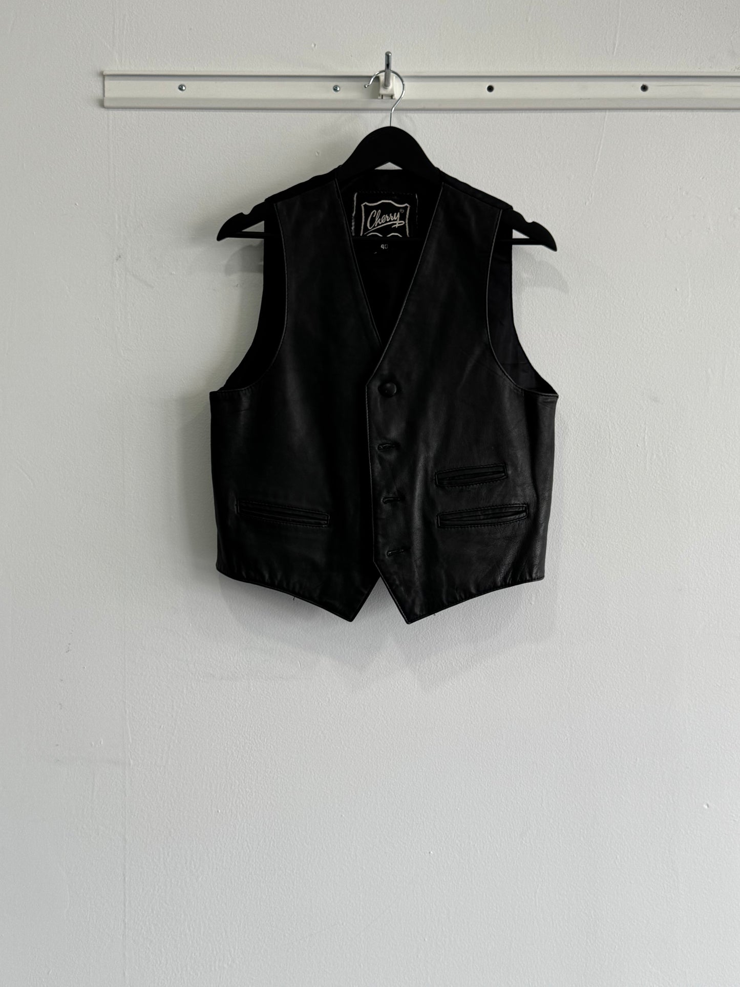 Vintage Men's Leather Vest