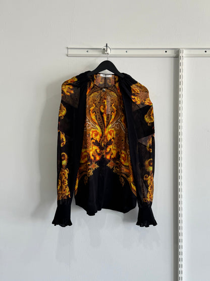 Givenchy FW13 Silk Paisley Flame Top