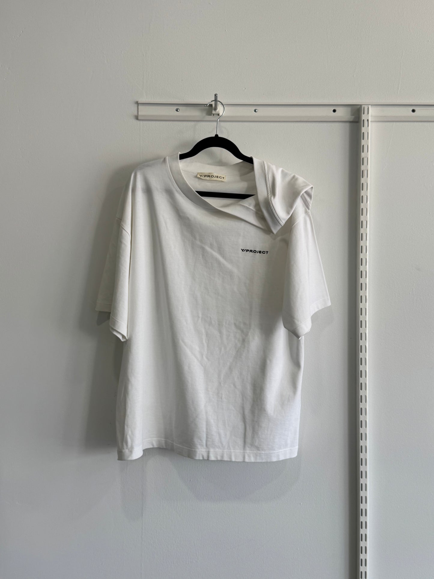 Y/PROJECT Asymmetrical Neck Tee