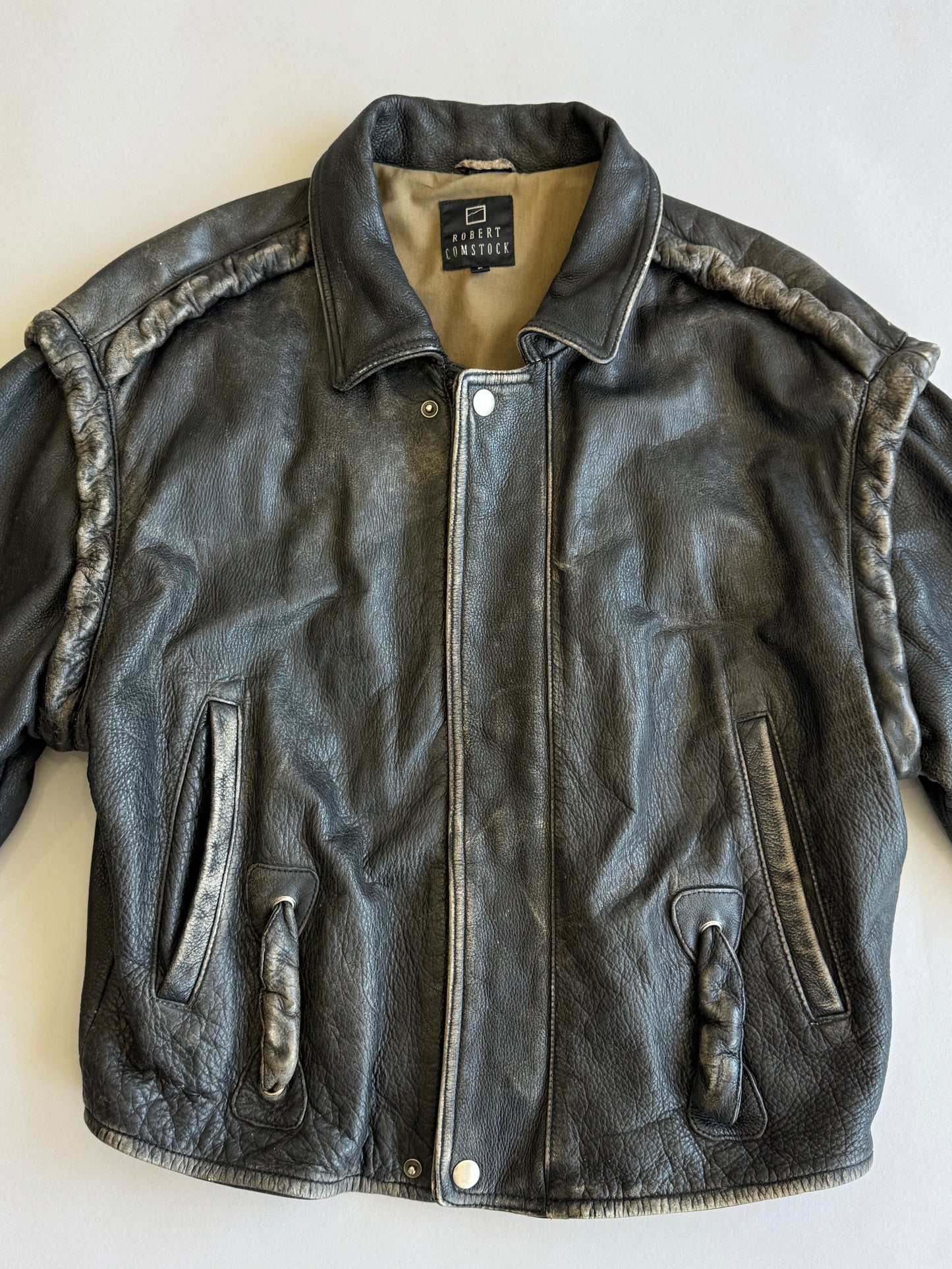 Aerosmith Tour Roadie Leather Jacket