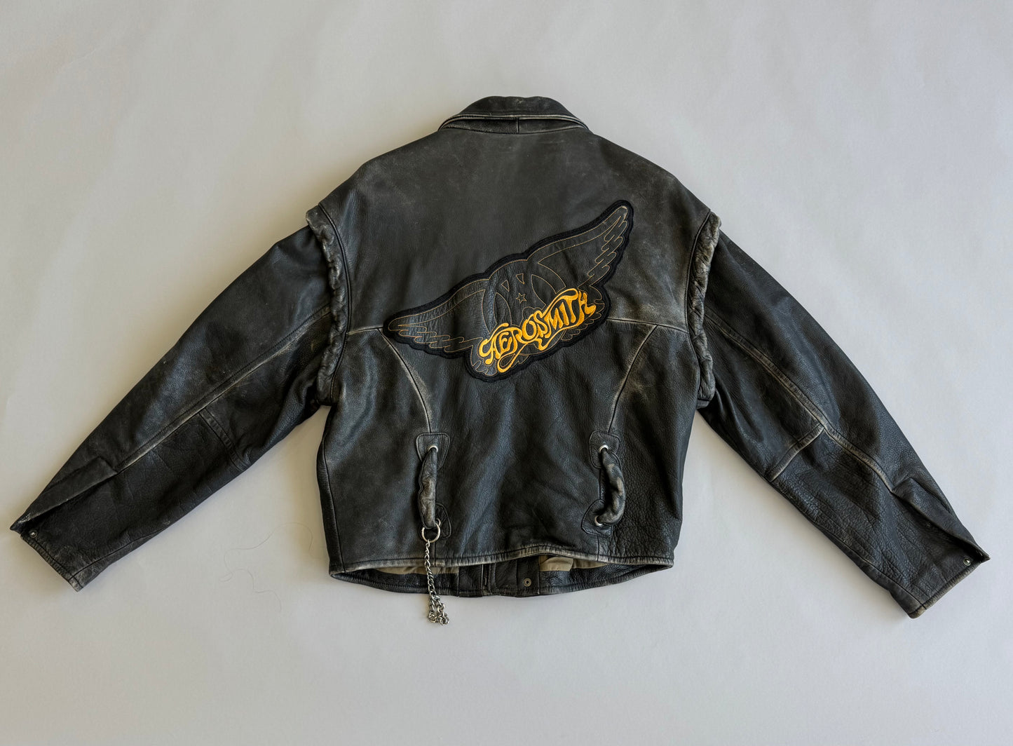 Aerosmith Tour Roadie Leather Jacket