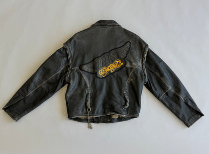Aerosmith Tour Roadie Leather Jacket