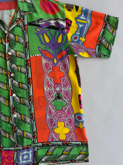 Timney Fowler Psychedelic Silk Shirt