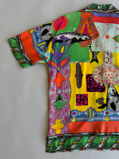 Timney Fowler Psychedelic Silk Shirt