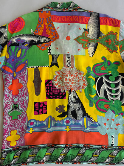 Timney Fowler Psychedelic Silk Shirt