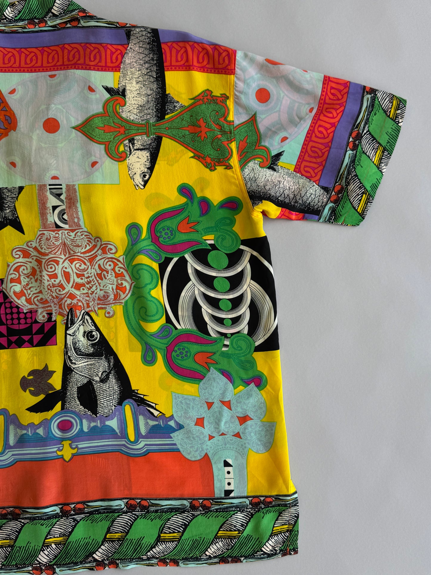 Timney Fowler Psychedelic Silk Shirt